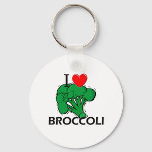 I Kärlek Broccoli Nyckelring
