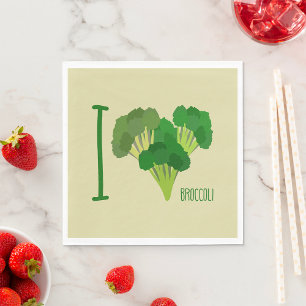 I Kärlek Broccoli Pappersservett