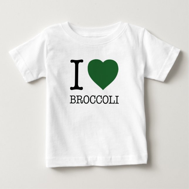 I KÄRLEK BROCCOLI T SHIRT (Framsida)