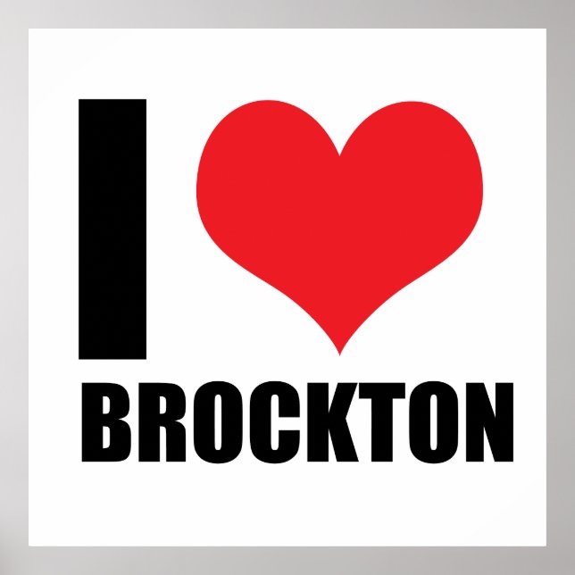 I kärlek Brockton Poster (Framsidan)