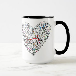 I Kärlek Brompton Bikes Mugg