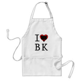 I Kärlek Brooklyn BK NYC Förkläde