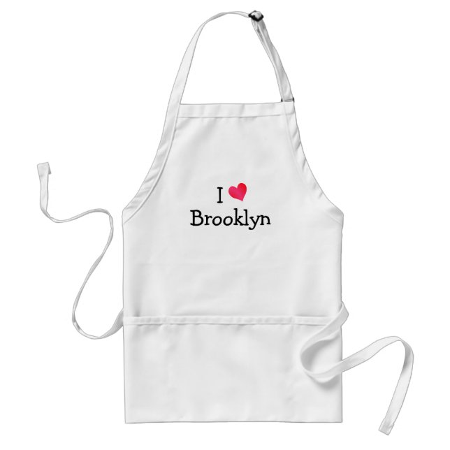 I Kärlek Brooklyn Förkläde (Framsidan)