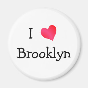 I Kärlek Brooklyn Magnet