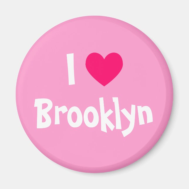 I Kärlek Brooklyn Magnet (Framsidan)