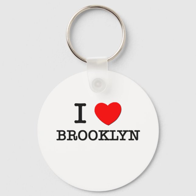 I Kärlek Brooklyn Nyckelring (Framsida)