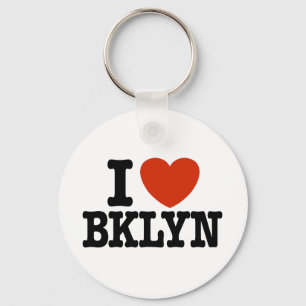 I Kärlek Brooklyn Nyckelring
