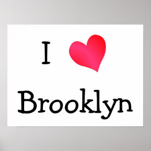I Kärlek Brooklyn Poster