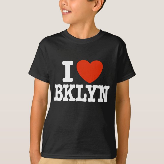 I Kärlek Brooklyn Tee (Framsida)