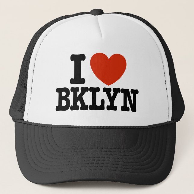 I Kärlek Brooklyn Truckerkeps (Framsida)