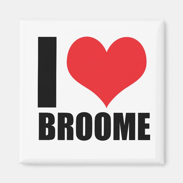 I kärlek Broome Magnet (Framsidan)
