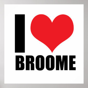 I kärlek Broome Poster