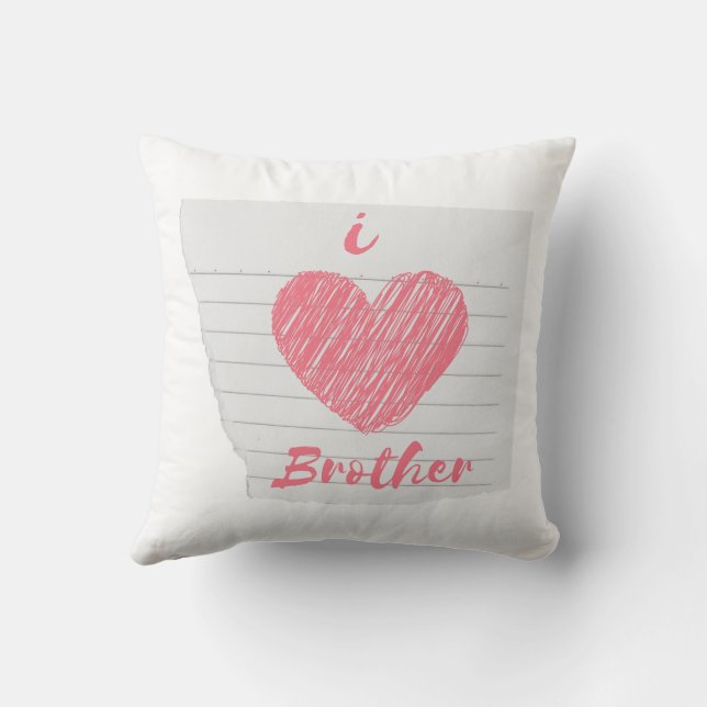 i kärlek bror kudde (Baksida)