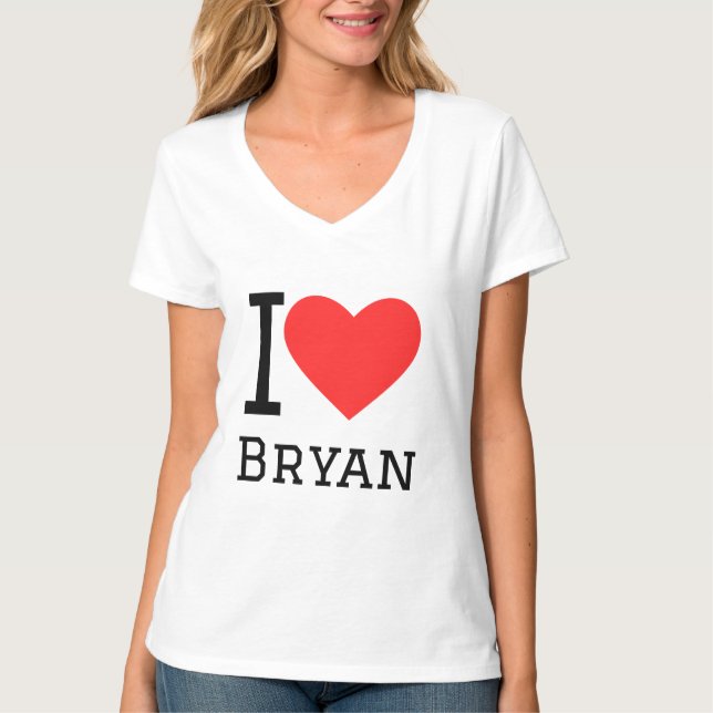 I kärlek Bryan T Shirt (Framsida)