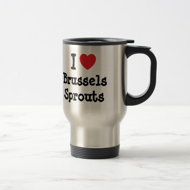 I kärlek Bryssel grosar hjärta T-Shirt Resemugg (Höger)