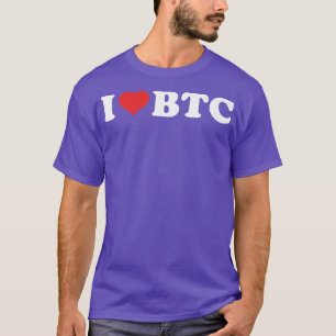 I Kärlek BTC (Bitcoin) T Shirt