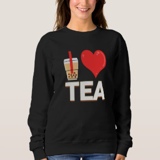 I Kärlek Bubble Tea Bubble Tea T Shirt