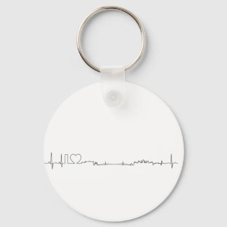 I kärlek Budapest (ecg stil) souvenir Nyckelring