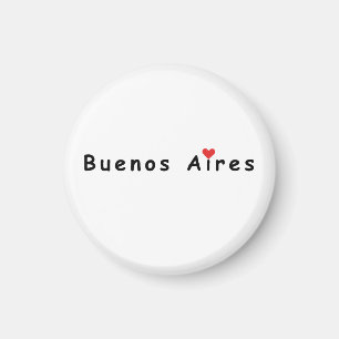 I kärlek Buenos Aires Magnet