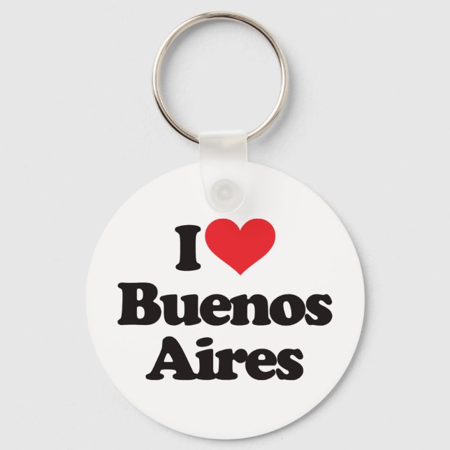 I Kärlek Buenos Aires Nyckelring (Framsida)