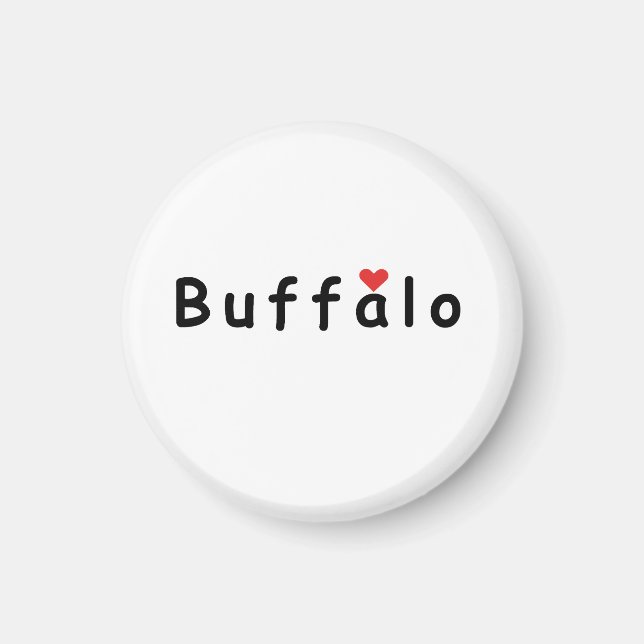 I kärlek Buffalo Magnet (Framsidan)