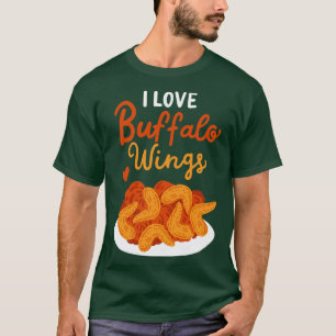 I Kärlek Buffalo Vingar T Shirt