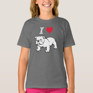 I Kärlek Bulldog T-shirt