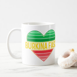 I Kärlek Burkina Faso, Heart Burkinabè Kaffemugg