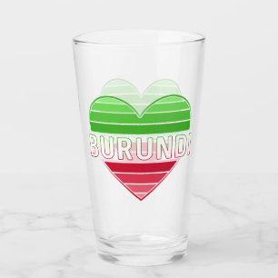 I Kärlek Burundi, Burundian Heart Glaskopp