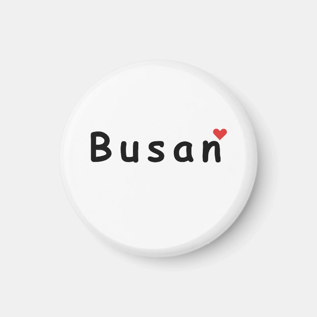 I kärlek Busan Magnet (Framsidan)