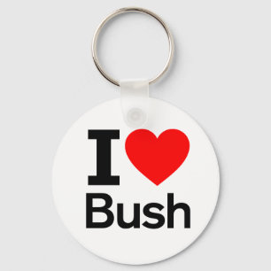 I Kärlek Bush Nyckelring
