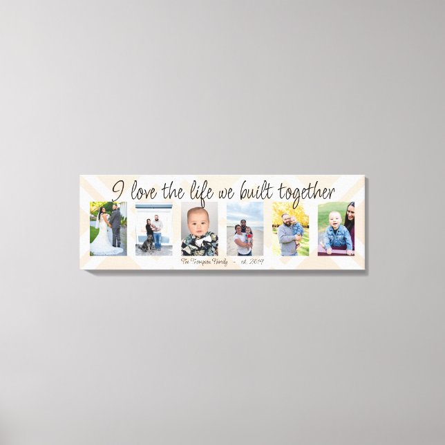 I kärlek byggt vi tillsammans 6 bilder (Framsida)