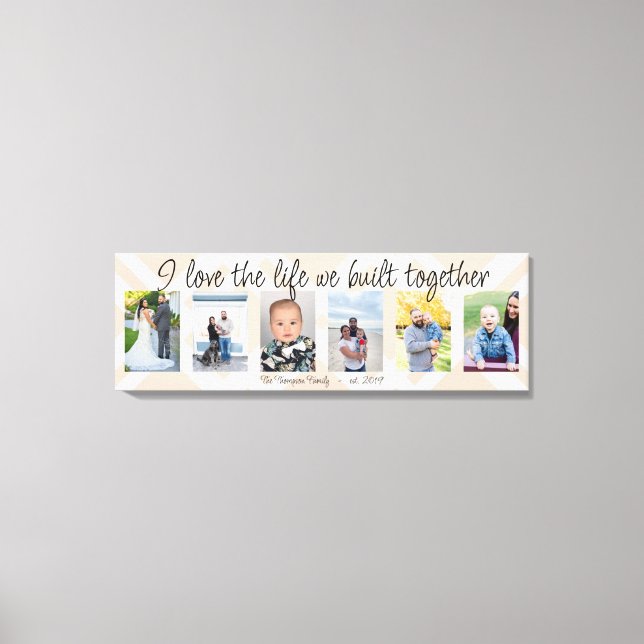 I kärlek byggt vi tillsammans 6 bilder (Framsida)