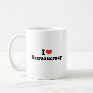 I KÄRLEK BYRÅKRATI - .png Kaffemugg