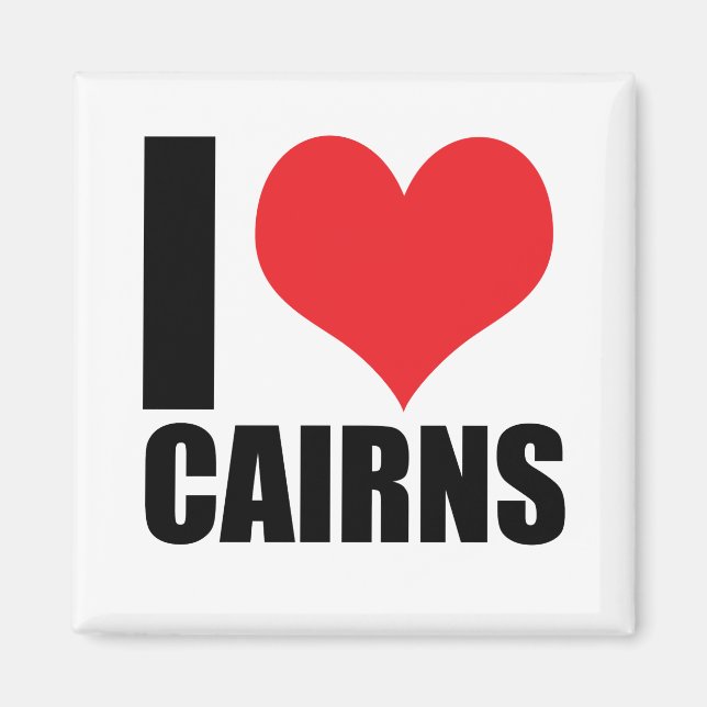 I kärlek Cairns Magnet (Framsidan)