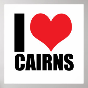 I kärlek Cairns Poster