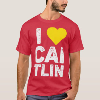 I kärlek CaitlinCaitlin Clark2 T Shirt