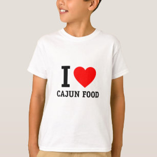I Kärlek Cajun Food T-shirt