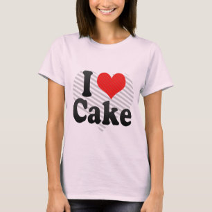 I Kärlek Cake T-shirt