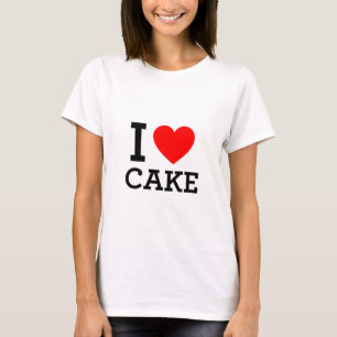 I Kärlek Cake Tee Shirt