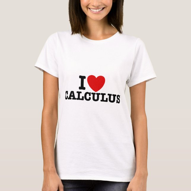 I Kärlek Calculus Tröja (Framsida)