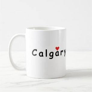 I kärlek Calgary Kaffemugg