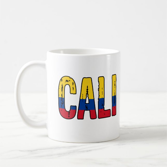 I kärlek Cali Colombia Kaffemugg (Vänster)
