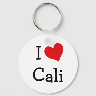 I Kärlek Cali Nyckelring