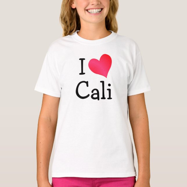 I Kärlek Cali Tee Shirt (Framsida)