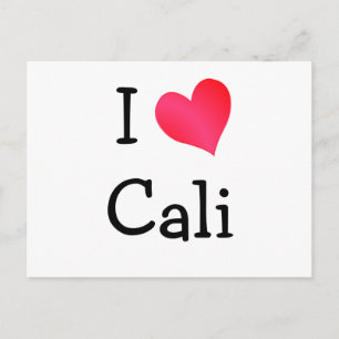 I Kärlek Cali Vykort
