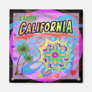 I KÄRLEK California True Progress Magnet