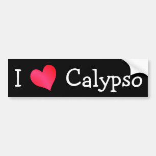 I Kärlek Calypso Bildekal