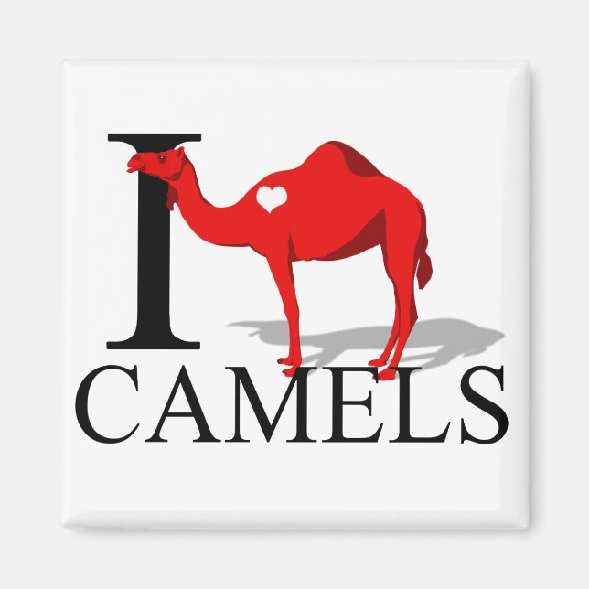 I Kärlek Camels Magnet (Framsidan)