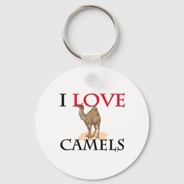 I Kärlek Camels Nyckelring (Framsida)